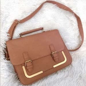 ✨ ASOS Blush Pink & Gold Crossbody Bag ✨